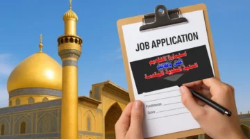 بالخطوات استمارة التقديم على وظائف العتبة العلوية المقدسة 2025.. فرص عمل بعقود رسمية للخريجين